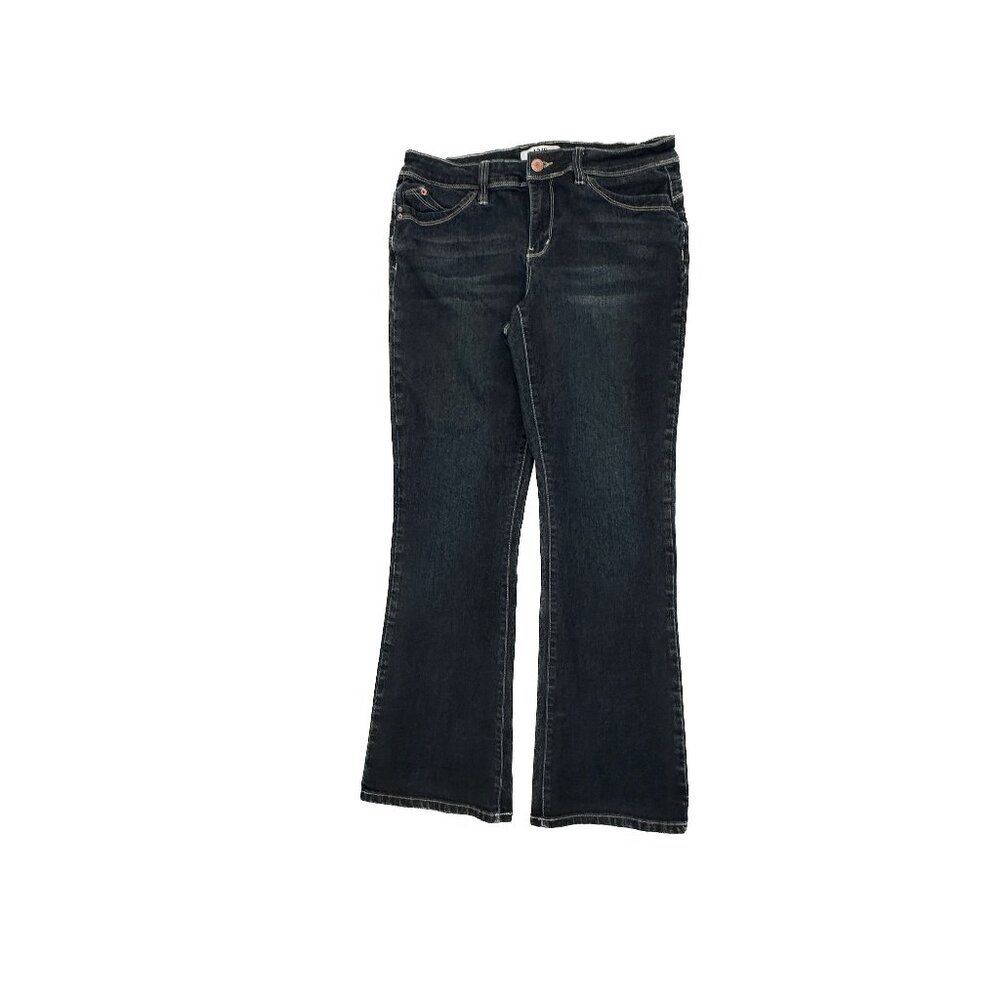 YMI Bootcut Women's size 12 Dark Wash Blue denim Jeans‎